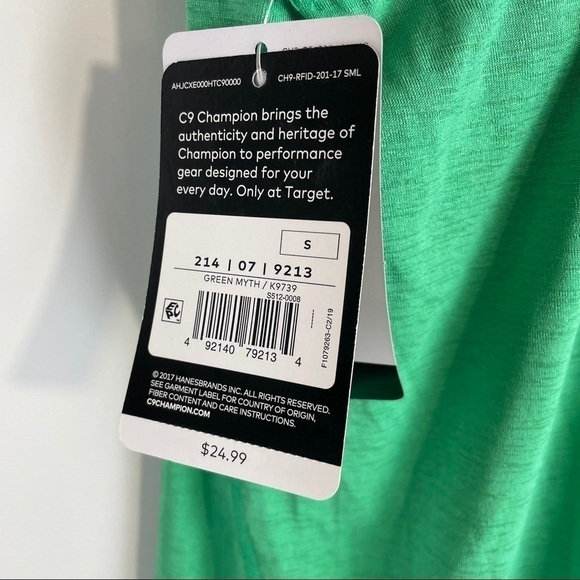 NWT CHAMPION Tank Top w/ Built-in Sports Bra Size Small - Picture 7 of 7